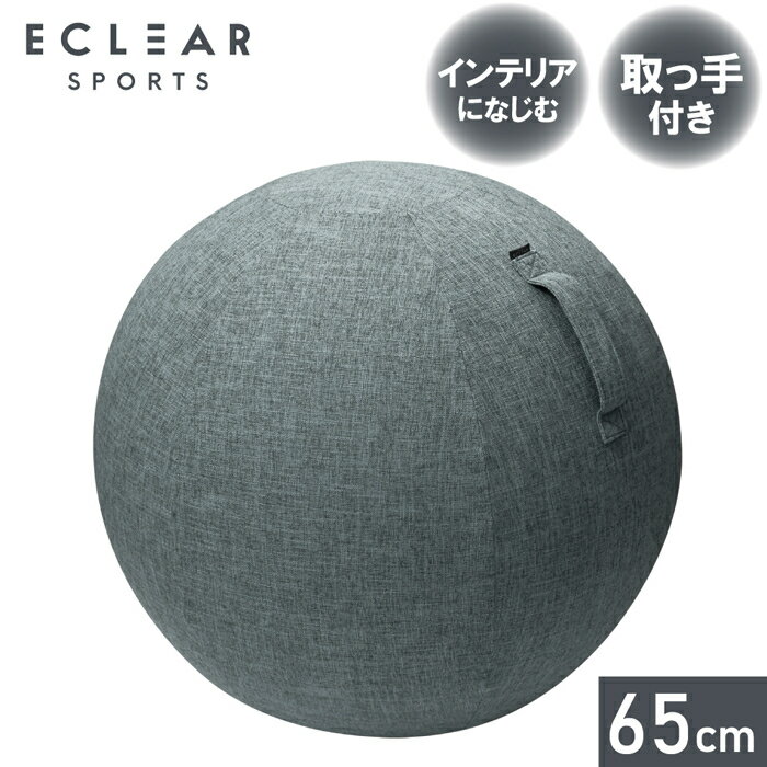 エレコム バランスボールカバー/65cm/グレー HCF-BBC65GY