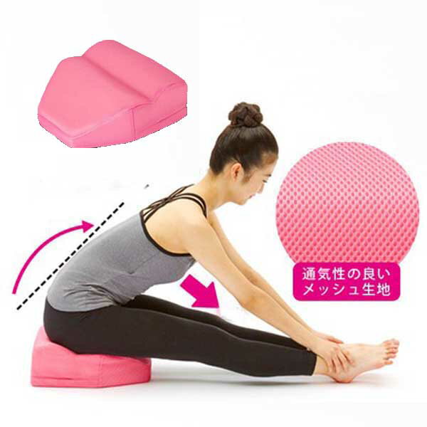 スポーツ用品　エクササイズ　肉もも　気軽　弾力　器具　健康　ダイエット　レジャー用品　ストレッチ　クッション　体幹 ヘルスケア　トレーニング 　ステッパー 踏み台昇降 ステップ台 踏み台 ストレッチ エクササイズ 太もも ふくらはぎ 腹筋 昇降 前屈 運動