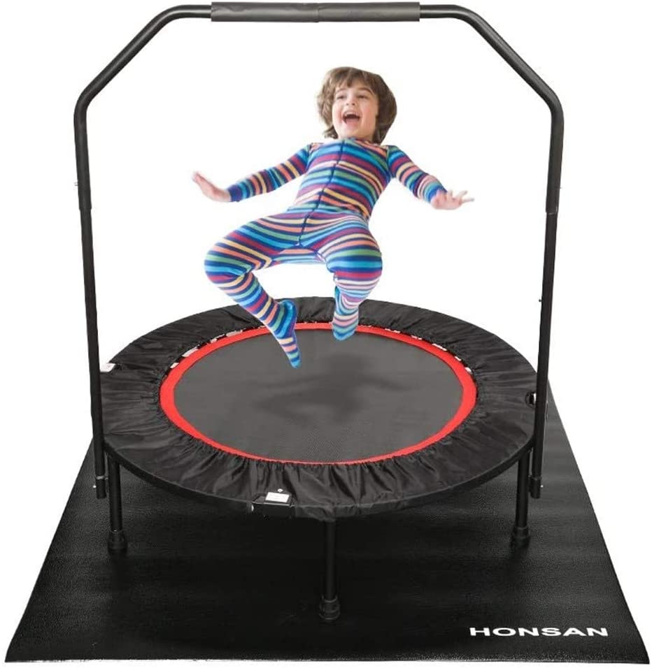 トランポリン 折りたたみ式 103cm 耐荷重150kg 室内用トランポリン 静音型 フィットネストランポリン 有酸素 運動 エクササイズ ダイエットに