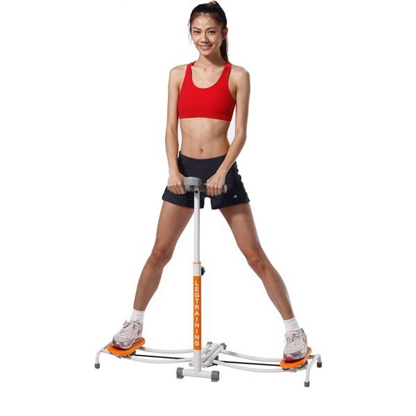 3特典【送料無料+お米+ポイント】 レッグトレーニングDX IMC-104 エクササイズマシン レッグマシン ステッパー レッグトレーニング レッグスライダー 手軽に開脚運動 折りたたんでコンパクト収納可能 IMC104