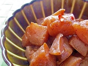 こんにゃくのピリ辛炒めの画像