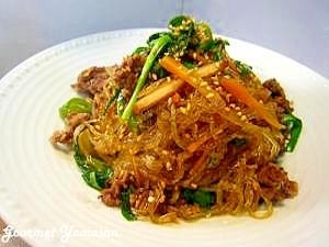 韓国チャプチェの画像